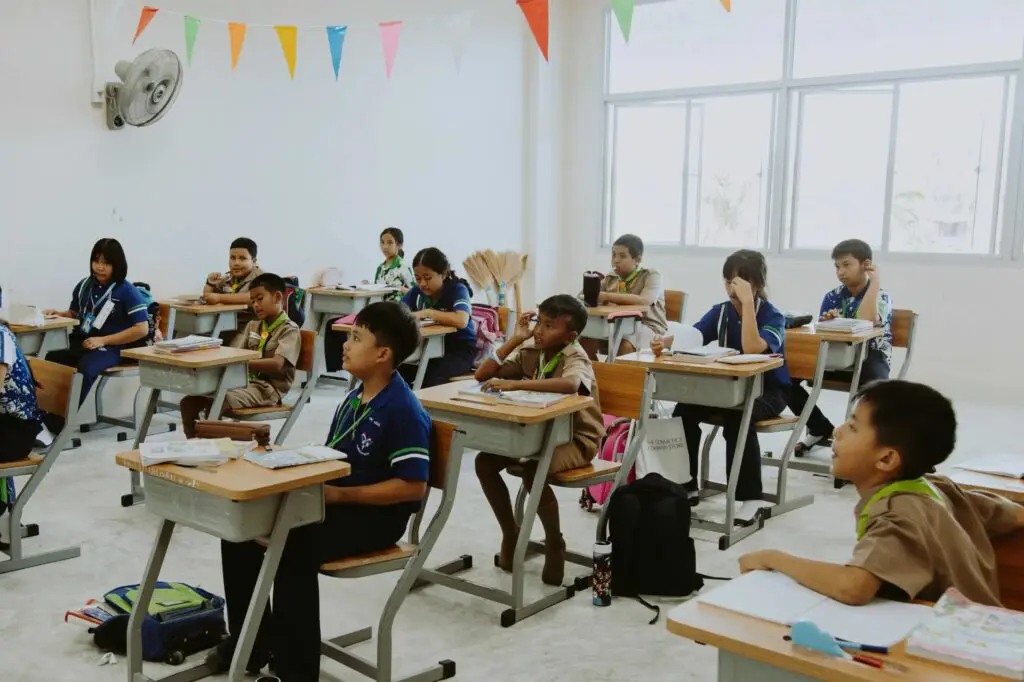 imagem de sala de aula