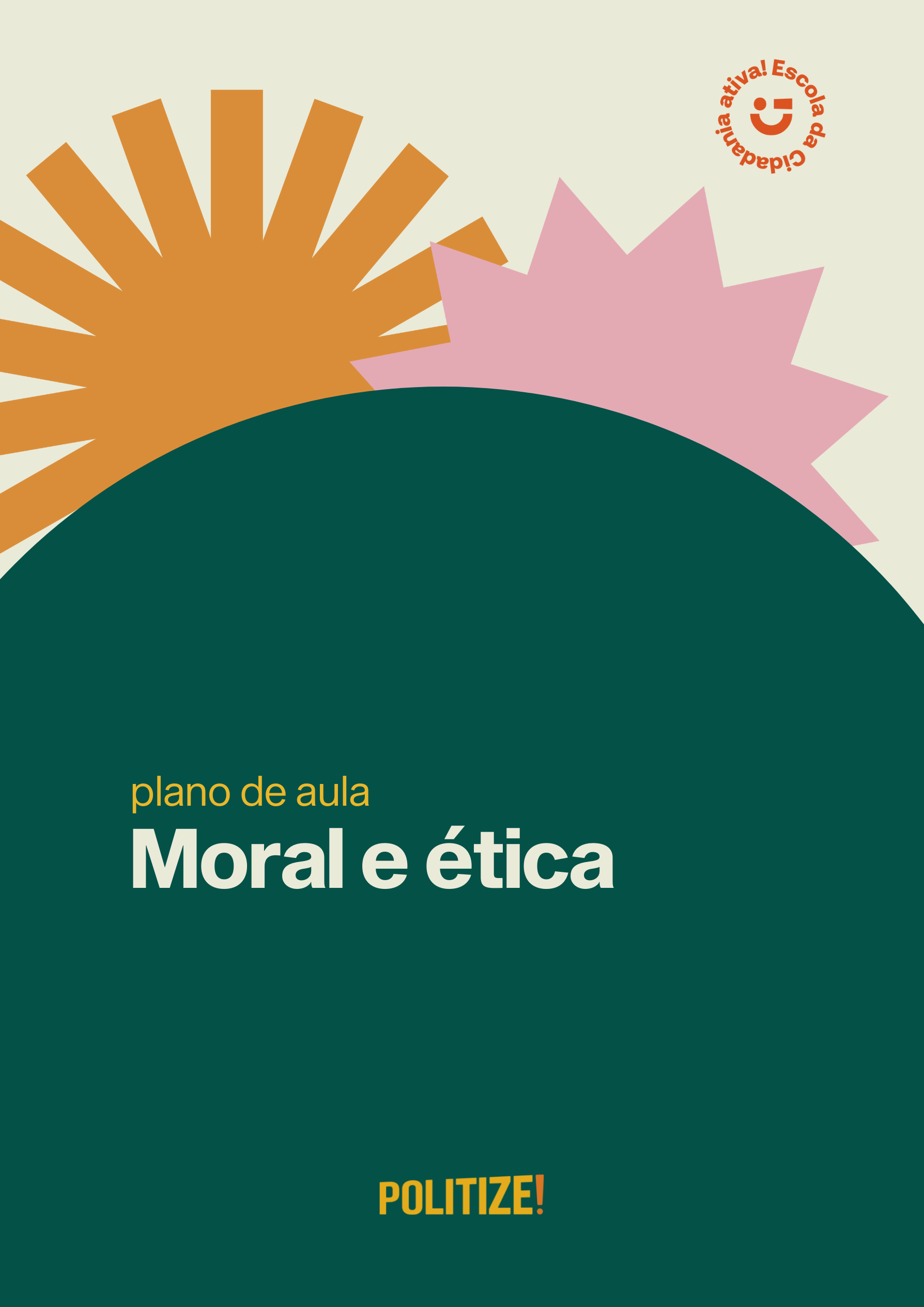 Capa Planos de Aulas - Moral e ética