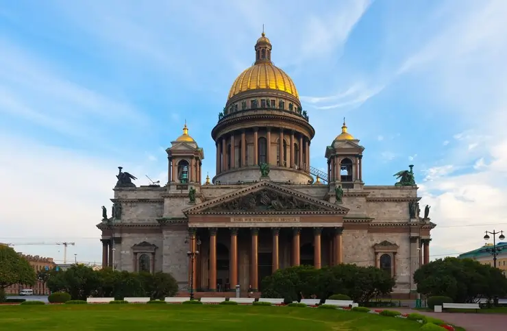 Catedral de Santo Isaac em São Petersburgo.