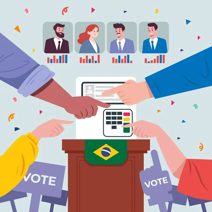 O sistema majoritário é caracterizado pela eleição do candidato que recebe a maioria dos votos. 