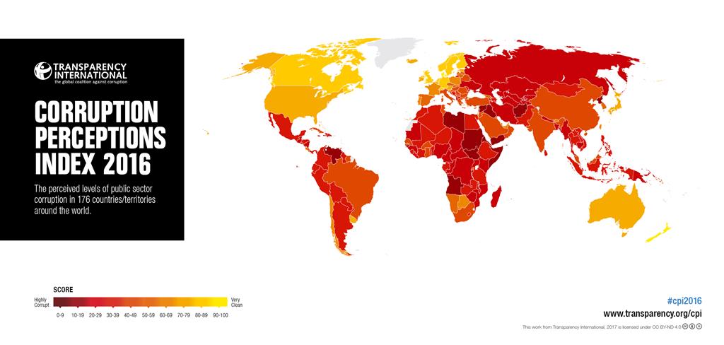 corrupcao-percepcao-transparencia-internacional-2016