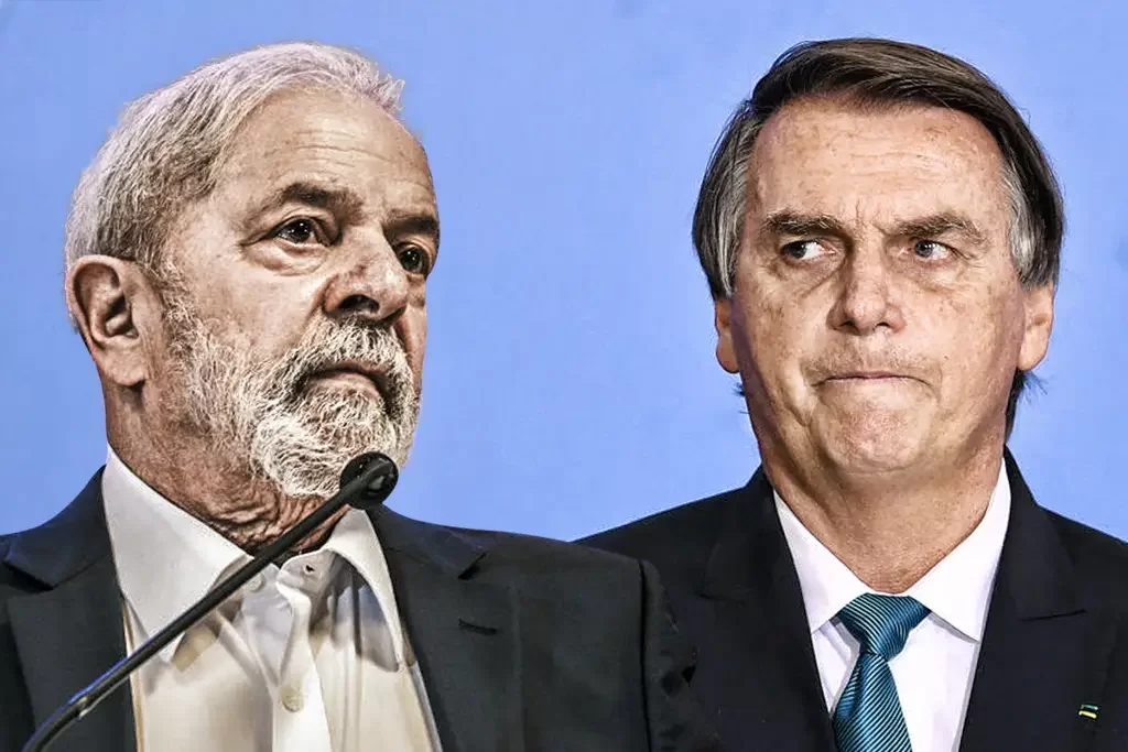 Lula e Bolsonaro disputam o segundo turno no dia 30 de outubro. Imagem: Exame (Foto Lula: Bloomberg/ Foto Bolsonaro: Evaristo Sa/Getty Images).