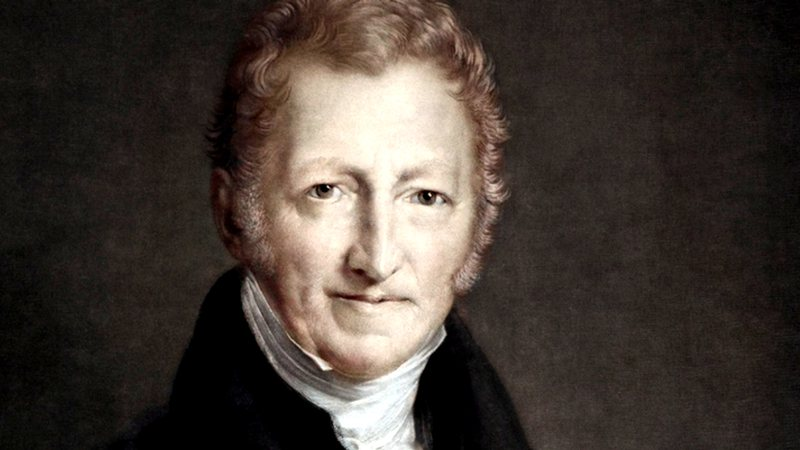 Thomas Malthus. Imagem: Getty Images.