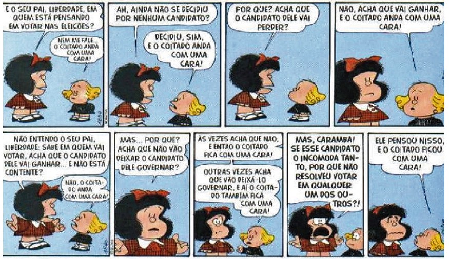 Tirinha Mafalda