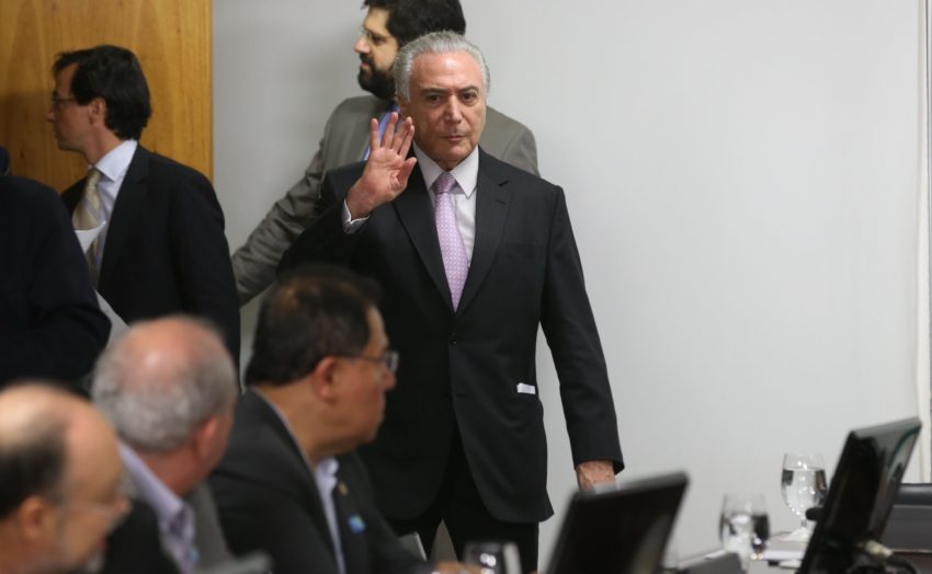 Linha sucessória presidencial - Michel Temer