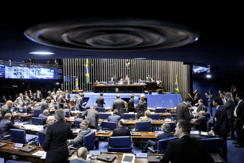 Plenário do Senado. politize!