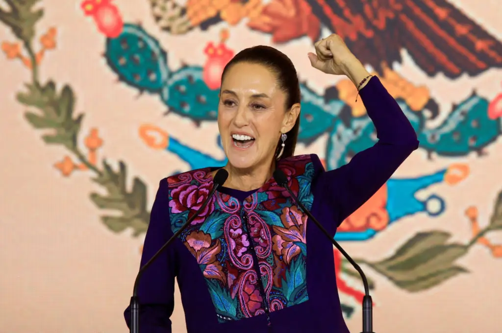 Claudia Sheinbaun, eleita presidente do México em 2024.