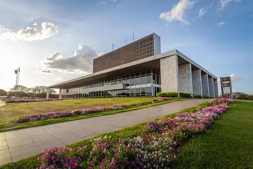 Imagem mostra o Palácio do Buriti, que é a sede do Governo do DF.