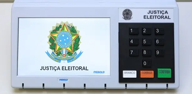 Imagem de uma urna eletrônica, para o leitor ter mais facilidade em votar na urna eletrônica