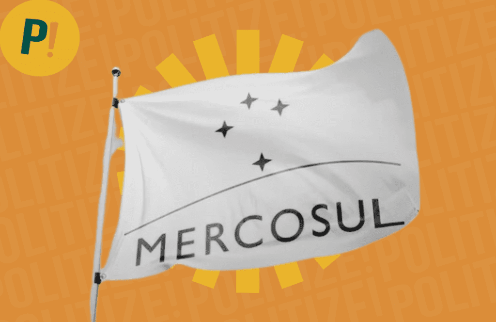 Imagem da bandeira do Mercosul